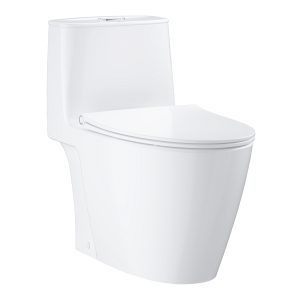 Grohe 39994000 + 36490000 Seat Cover Bau Ceramic One Piece WC