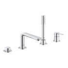 Grohe 19577001 Lineare Four-Hole Single Lever Bath Combination